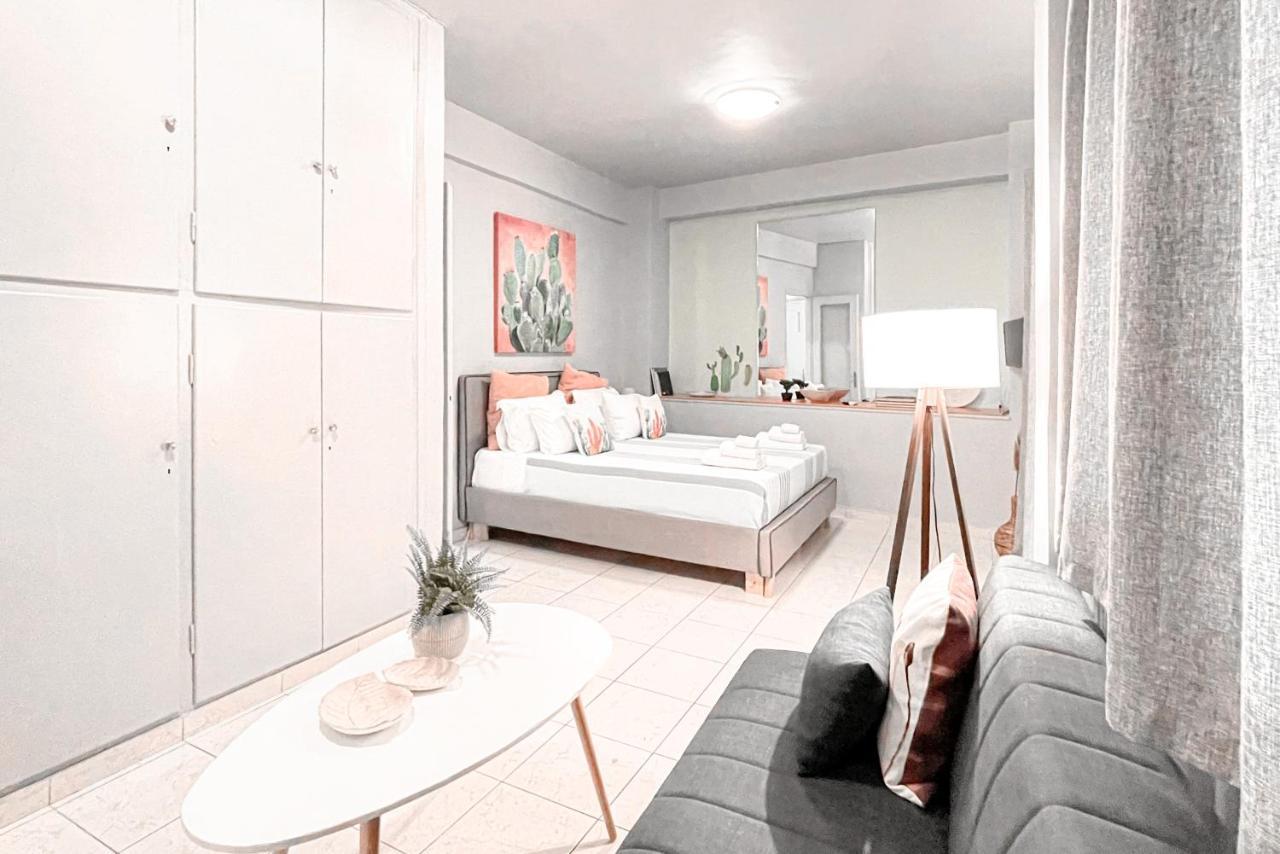 Cute 1Br Apt With Balcony In The Heart Of The City Athen Exterior foto