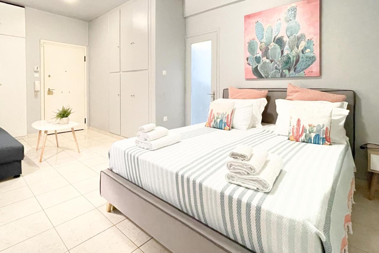 Cute 1Br Apt With Balcony In The Heart Of The City Athen Exterior foto